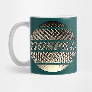 Gospel disco ball gold Mug